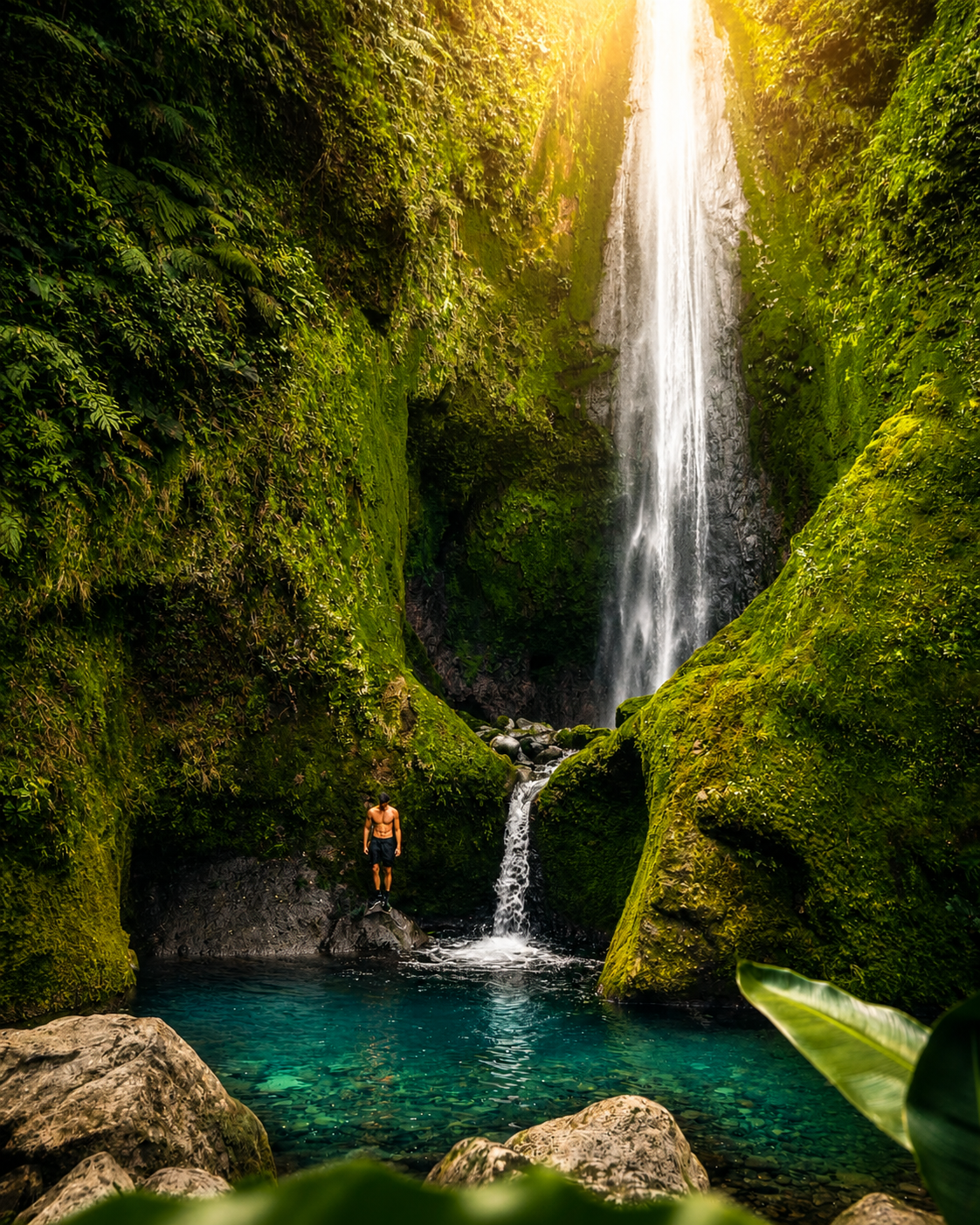 Catarata vuelta del cañón