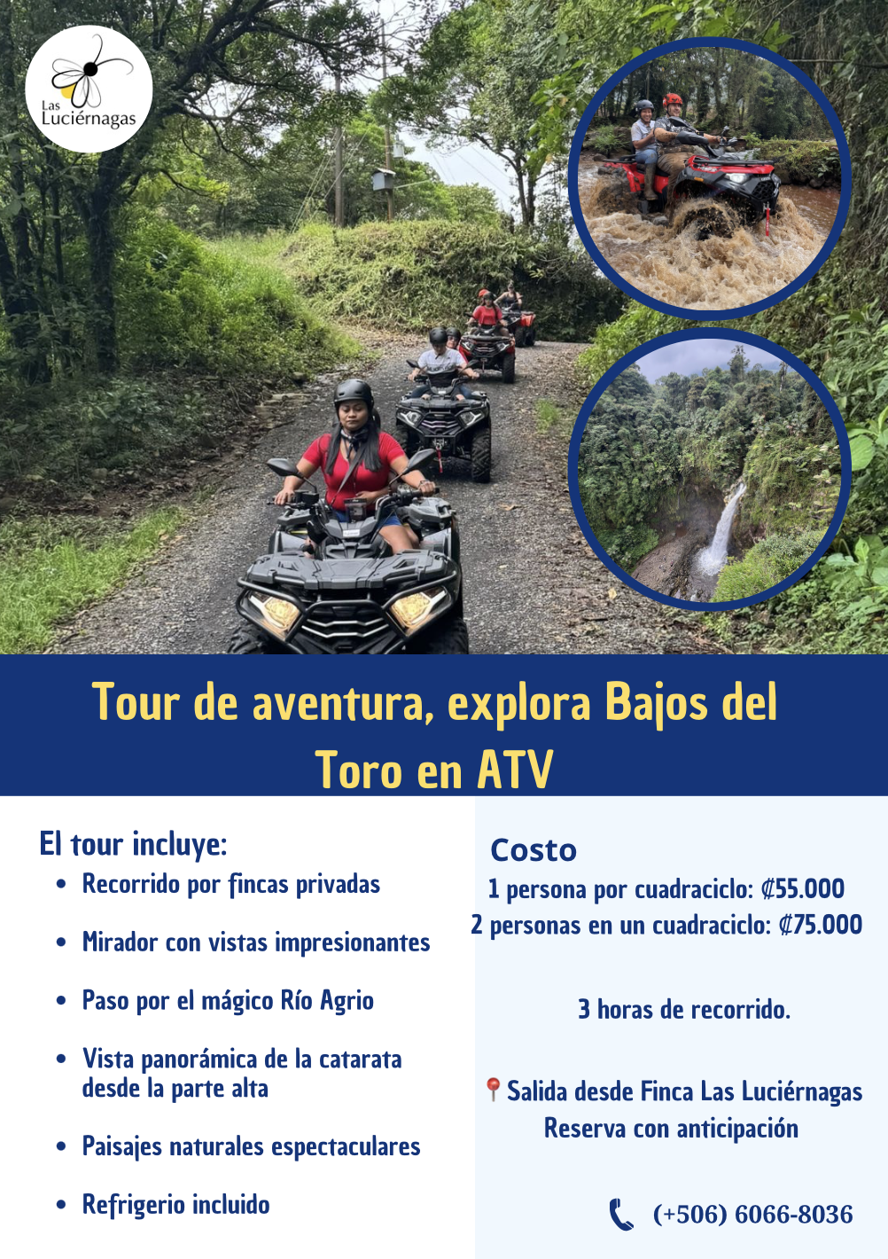 Tour de aventura en ATV